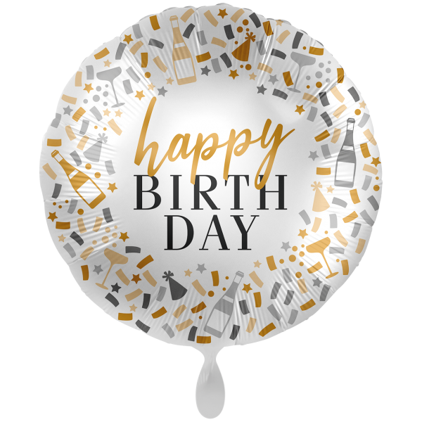 1 Balloon XXL - Hello Happy Birthday