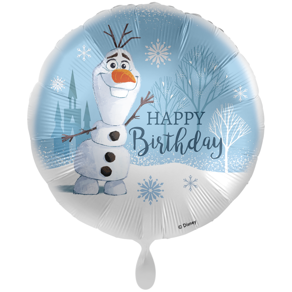 1 Balloon XXL - Disney - Happy Birthday Olaf - ENG