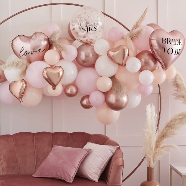 1 Balloon Arch - Hen Party - Printed, Foil &amp; Confetti Balloons