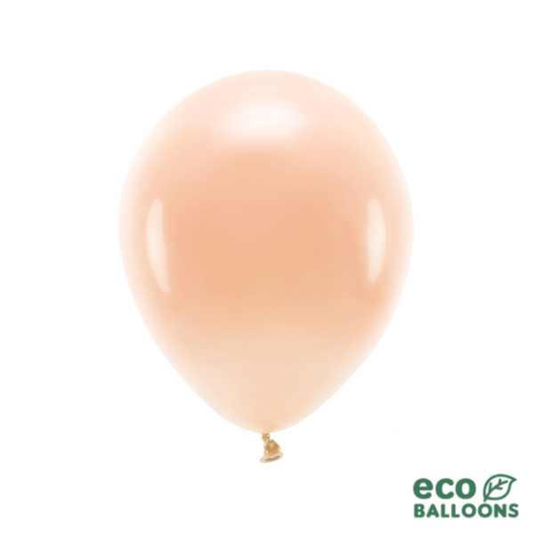 10 ECO-Luftballons - Ø 30cm - Peach