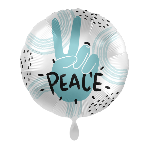 1 Balloon - Peace Hand - ENG