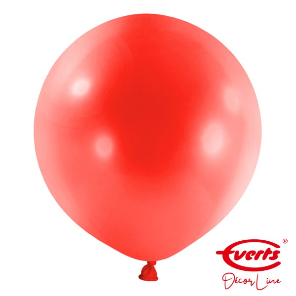 4 Riesenballons - DECOR - Ø 60cm - Apple Red
