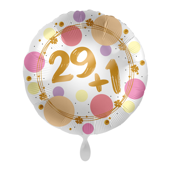 1 Balloon - Shiny Dots 29+1 - UNI