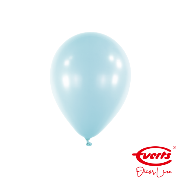 100 Miniballons - DECOR - Ø 13cm - Macaron - Sky Blue