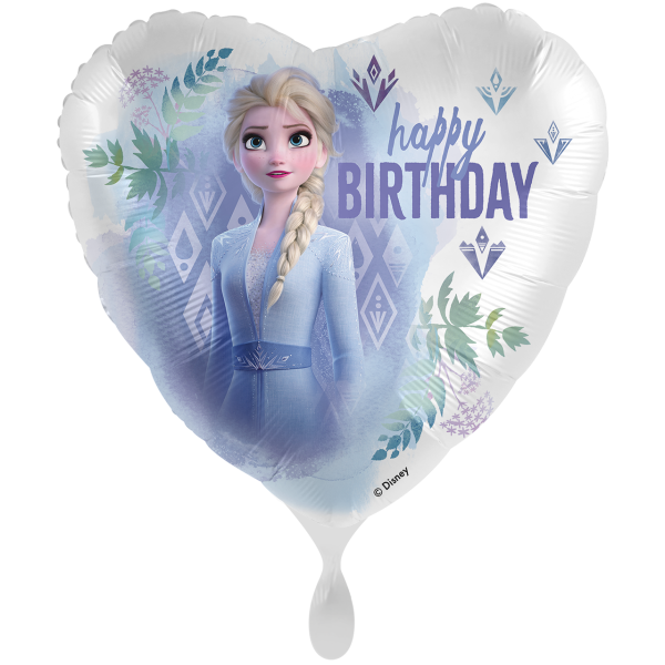 1 Balloon XXL - Disney - Birthday with Elsa - ENG