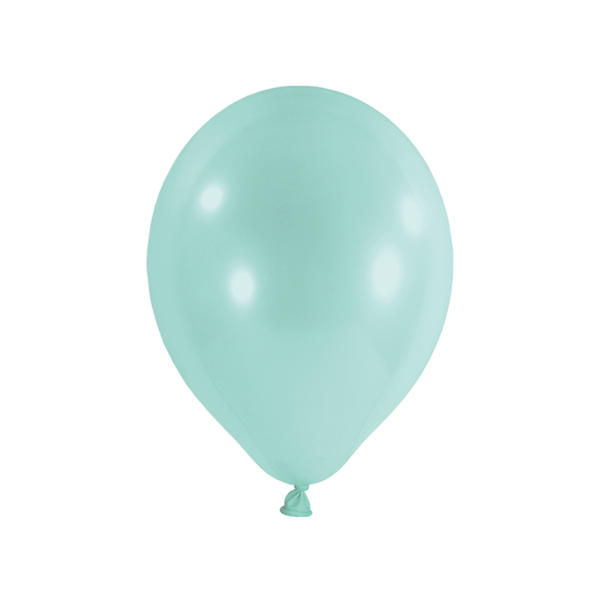 50 Luftballons - Ø 27cm - Pastell - Mint
