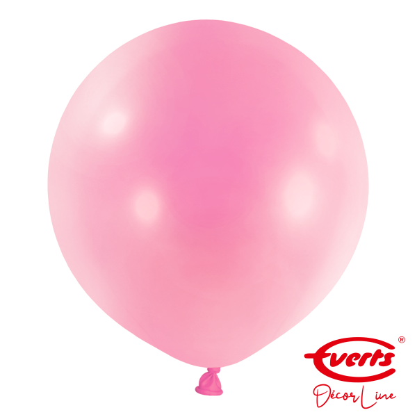 4 Riesenballons - DECOR - Ø 60cm - Pretty Pink (Rosa)