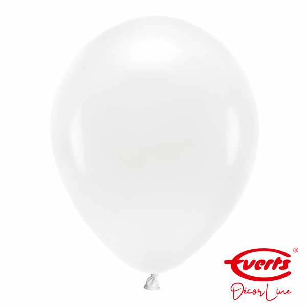 50 Luftballons - DECOR - Ø 35cm - Frosty White