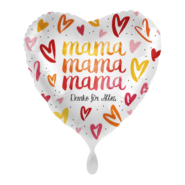 1 Balloon - Hearts for my Mum - GER