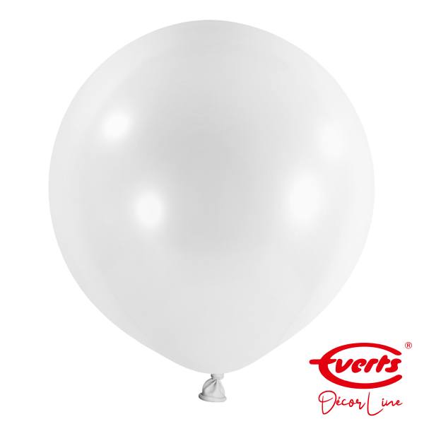 4 Riesenballons - DECOR - Ø 60cm - Frosty White