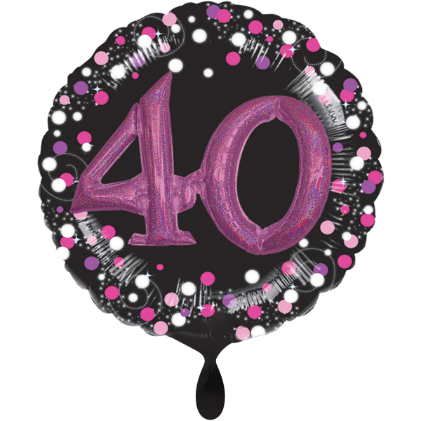1 Ballon XXL - Sparkling Pink 40