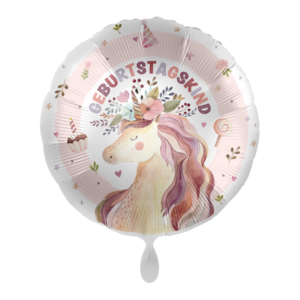 1 Balloon - Dreamy Unicorn BDAY - GER