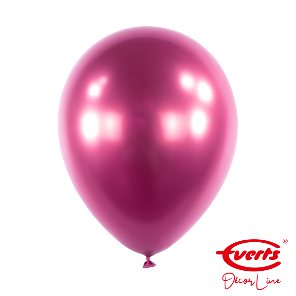 50 Luftballons - DECOR - Ø 28cm - Satin Luxe - Flamingo