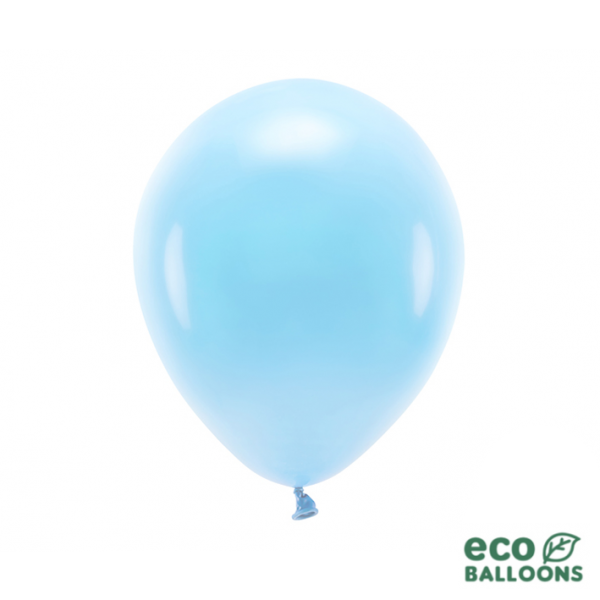 10 ECO-Luftballons - Ø 30cm - Sky Blue