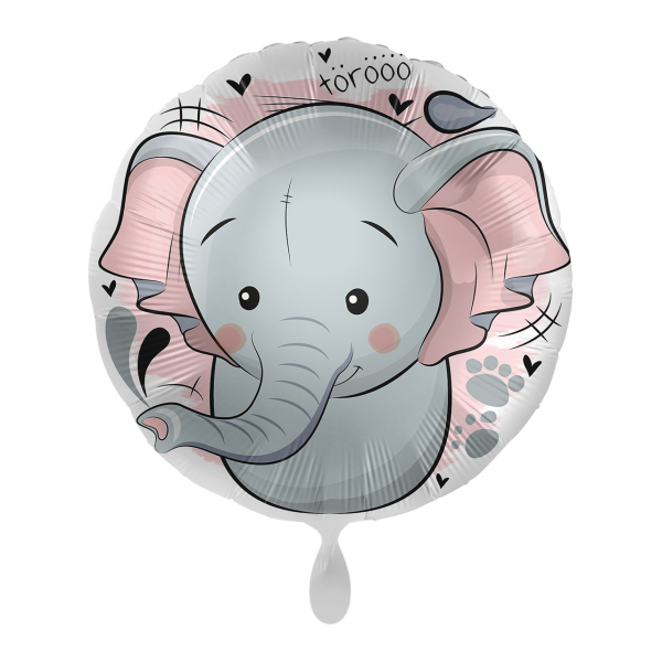 1 Ballon - Loving Elephant