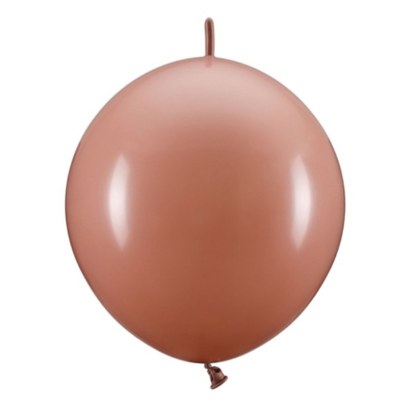 20 Girlandenballons - Ø 33cm - Altrosa