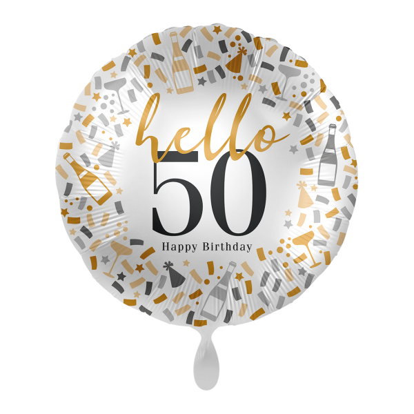 1 Balloon - Hello 50 - ENG