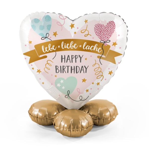 1 Balloon Bouquet - Celebrate Pastel - GER