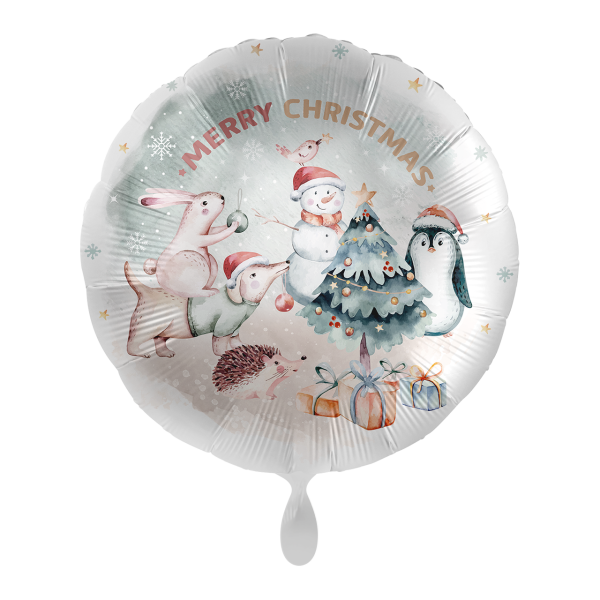 1 Balloon - Merry Christmas Friends - ENG