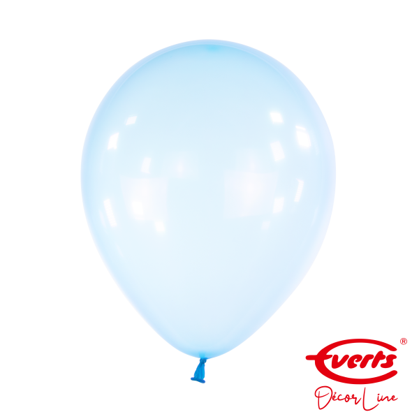 50 Luftballons - DECOR - Ø 28cm - Droplets - Blue
