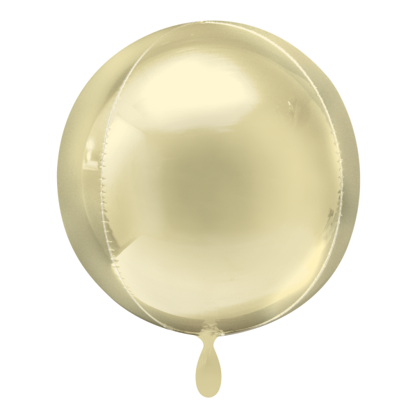 1 Balloon - Orbz® - Gelb