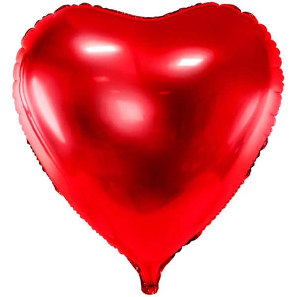 1 Ballon XXL - Herz - Rot