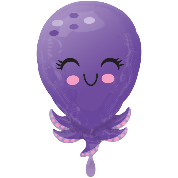 1 Ballon - Octopus