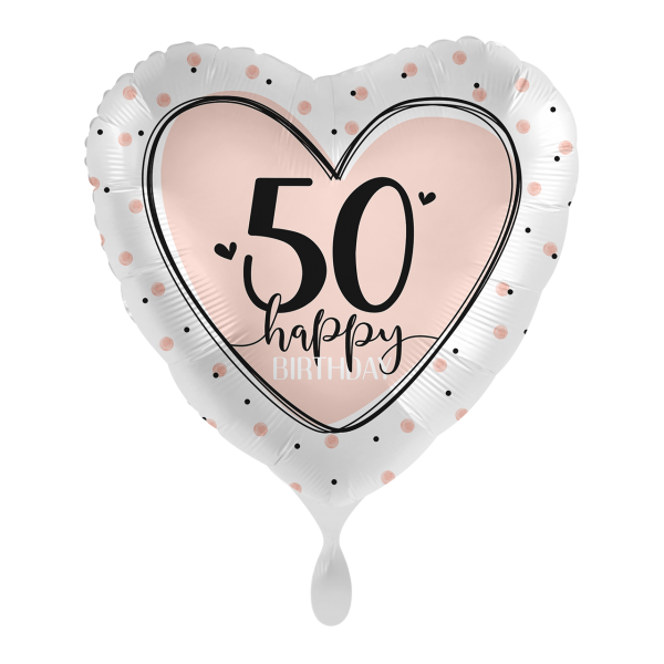 1 Balloon - Lovely Birthday 50 - ENG