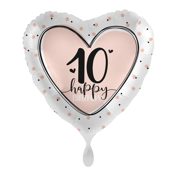 1 Balloon - Lovely Birthday 10 - ENG