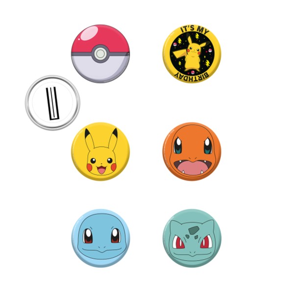8 Buttons Pokémon 2024