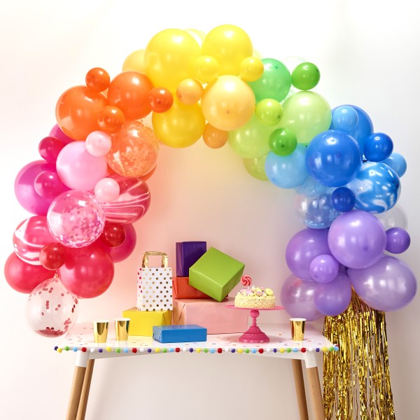 1 Balloon Arch - Rainbow