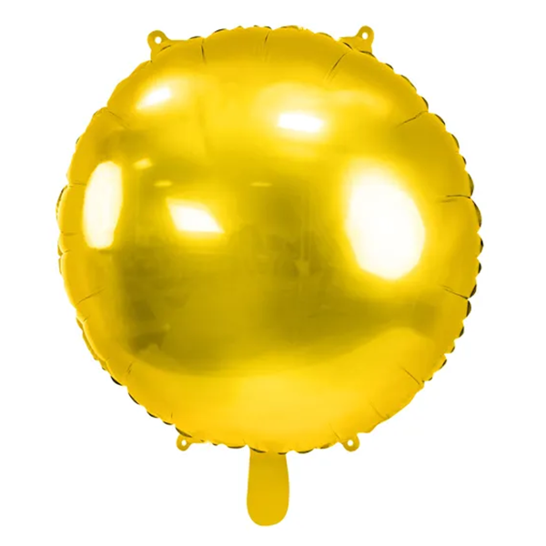 1 Ballon XL - Rund - Gold