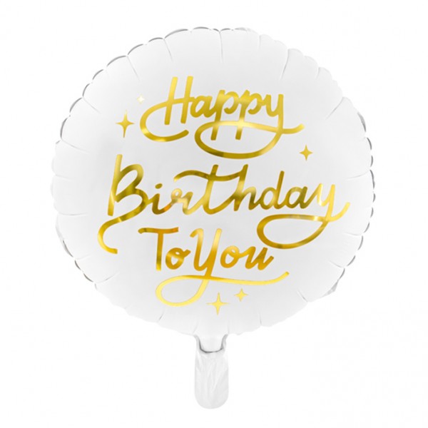 1 Ballon - Happy Birthday To You