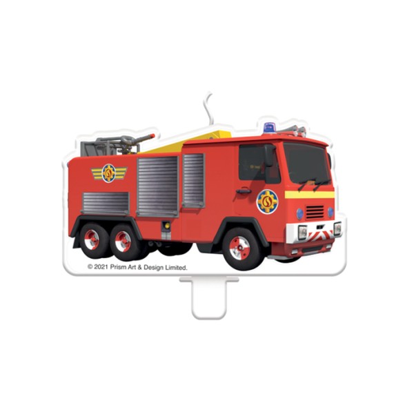 1 Kuchenkerze - Fireman Sam