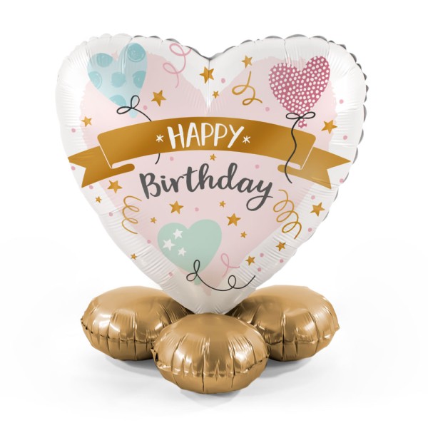 1 Balloon Bouquet - Celebrate Pastel - ENG
