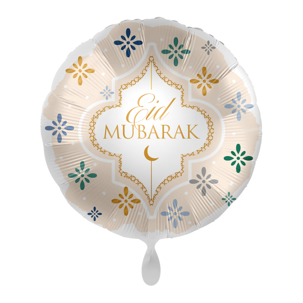 1 Balloon - Eid Mubarak Colorful - ENG