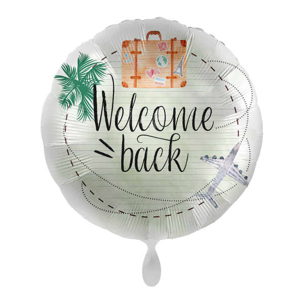 1 Balloon - Welcome Back Globetrotter - ENG