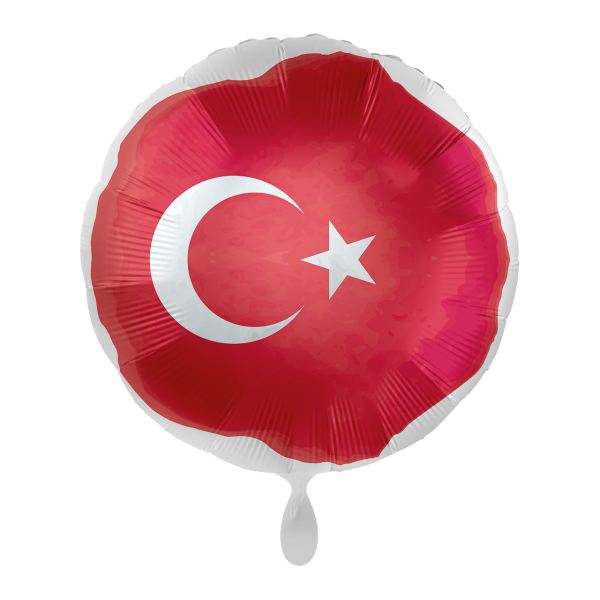 1 Balloon - Flag of Turkey - UNI