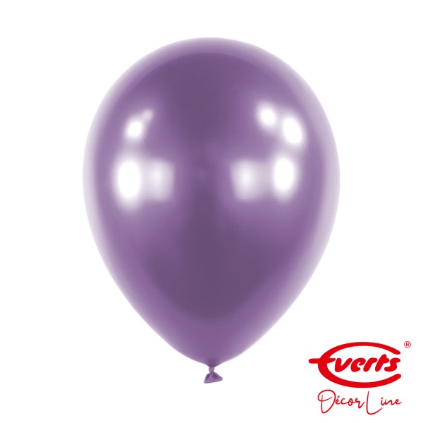 50 Luftballons - DECOR - Ø 27,5cm - Satin Luxe - Purple Royal