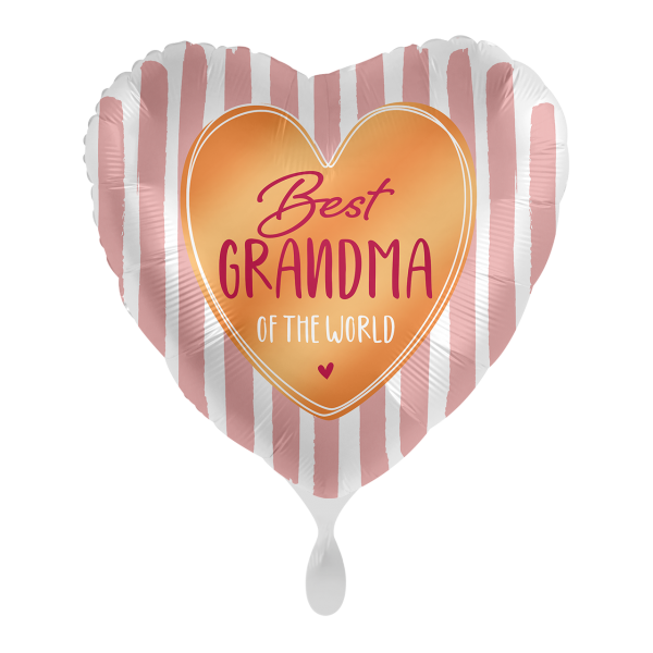 1 Balloon - World´s Best Grandma - ENG