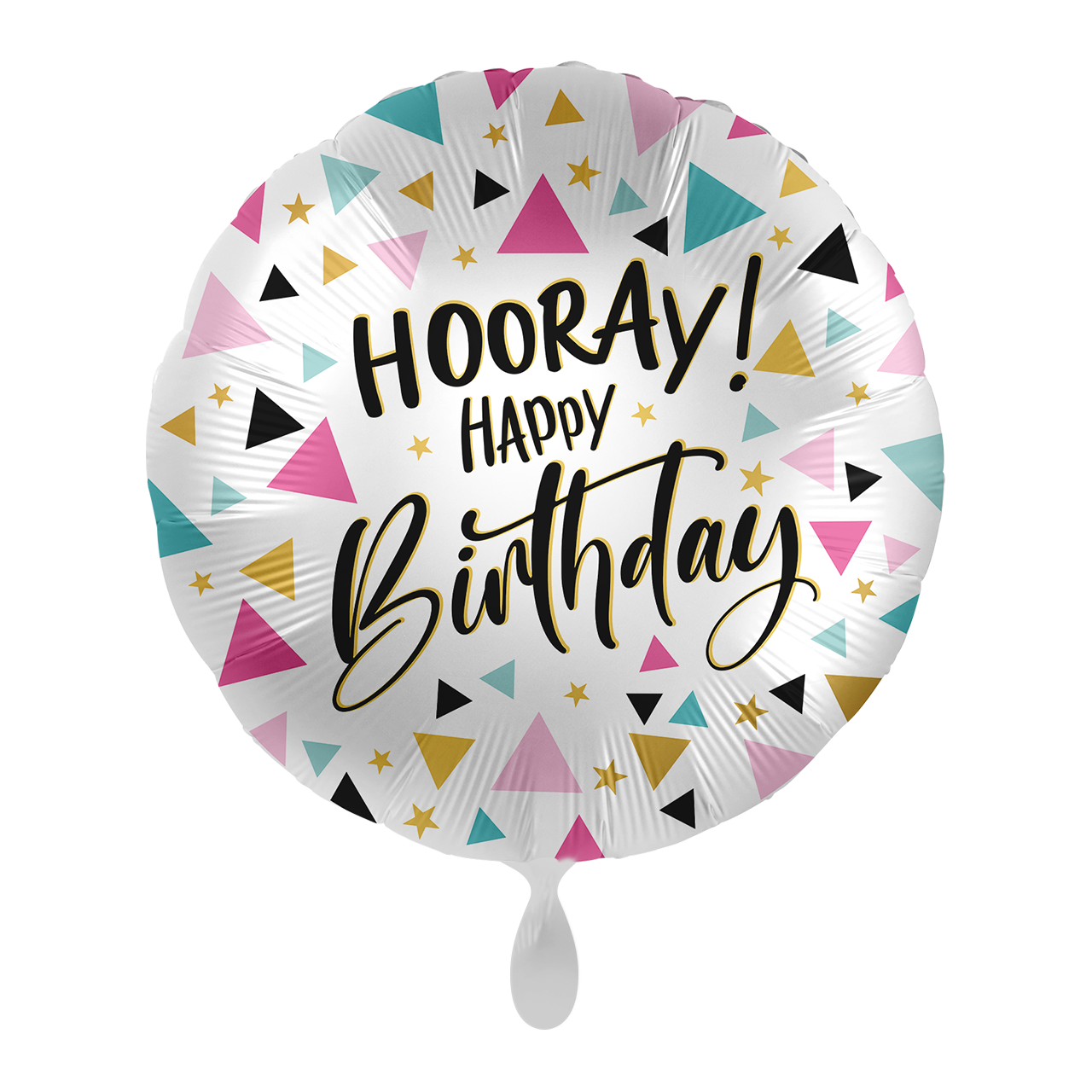 1 Balloon - Hooray Happy Birthday