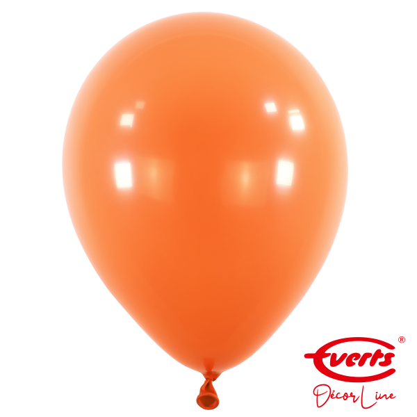 50 Luftballons - DECOR - Ø 35cm - Tangerine