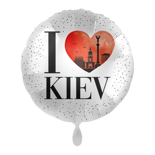 1 Balloon - I Love Kiev - ENG