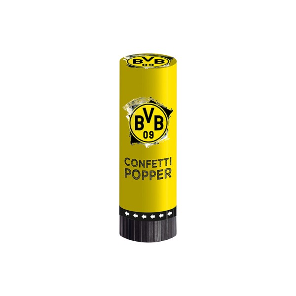 2 Konfetti-Popper - BVB Dortmund