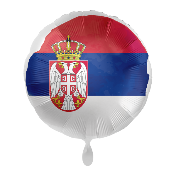 1 Balloon - Flag of Serbia - UNI