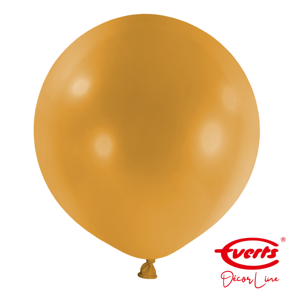 4 Riesenballons - DECOR - Ø 60cm - Mustard