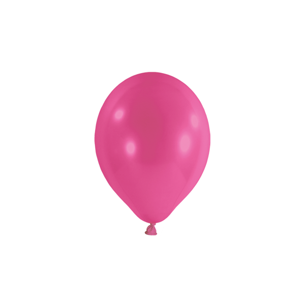 100 Miniballons - Ø 12cm - Pastell - Pink