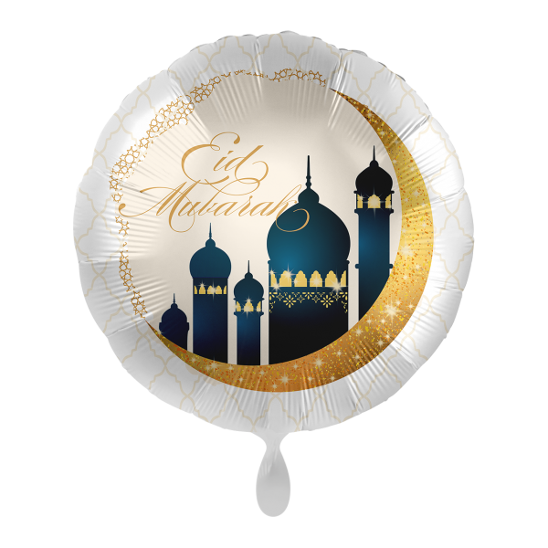1 Ballon - Eid Mubarak Shining Moon