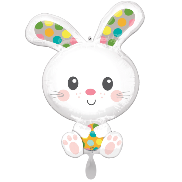 1 Balloon XXL - Spotted Bunny