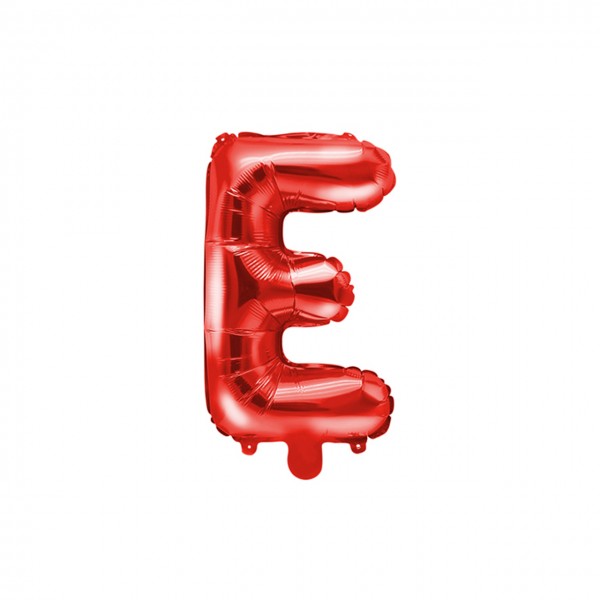 1 Ballon XS - Buchstabe E - Rot